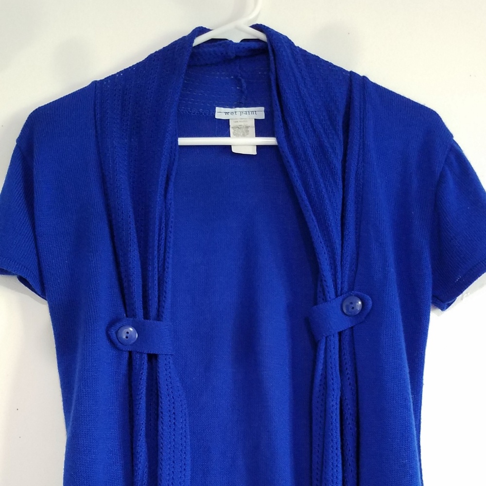 Royal blue cardigan